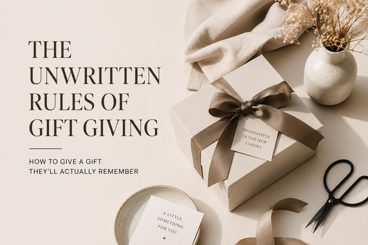 The Unwritten Rules of Gift Giving