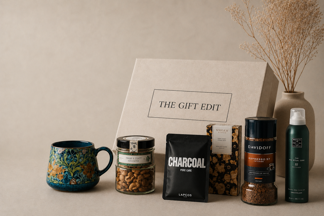 Gift items for a luxury gift box in Dubai
