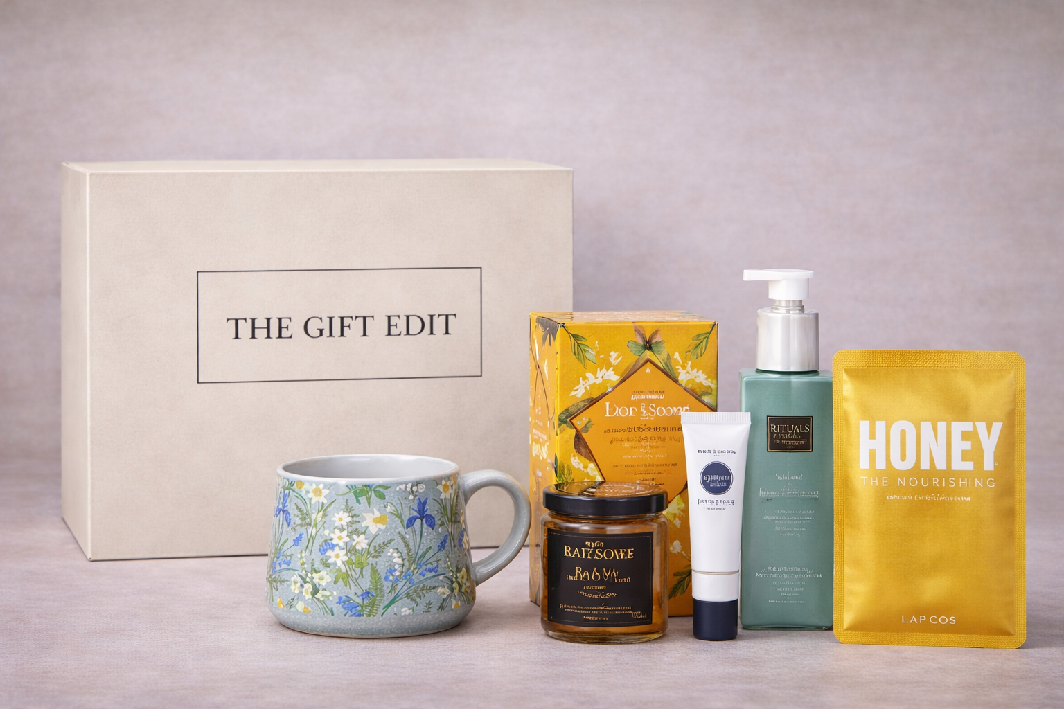 Get well soon gift box with tea, honey, mug and self-care essentials – UAE delivery