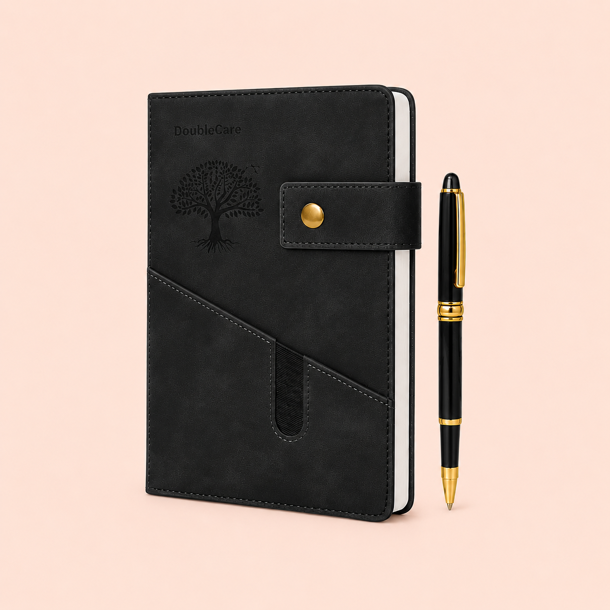 Graduation gift with notebook and pen set